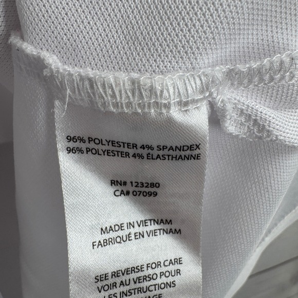 Travis Mathew Golf Polo Shirt‎ Medium Striped Athletic Performance Del Paso - Picture 6 of 10